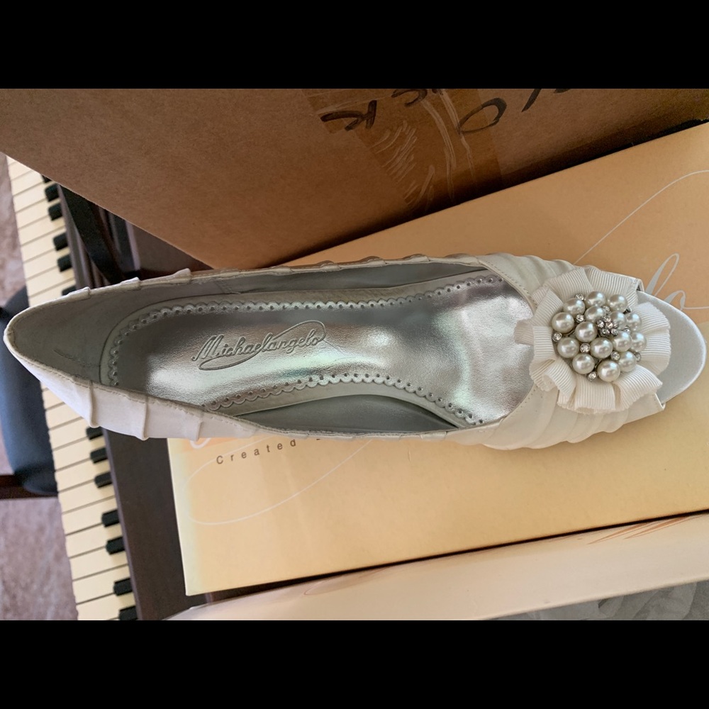 Unused wedding heels